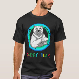 Cute Papa Bear Autism Awareness Autism Matching Fa T-Shirt