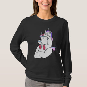 Cute Papacorn   Father Daughter Unicorns T-Shirt