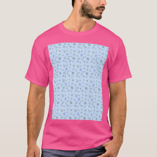 Cute Paper Aeroplanes And Aircrafts Pattern T-Shirt