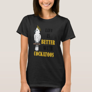 Cute Parakeet Cockatiel Cockatoo T-Shirt
