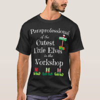 Cute Paraprofessional Teacher Christmas Elves Work