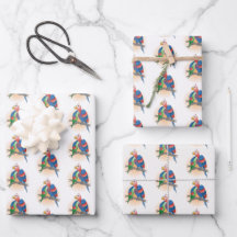 Cute Parrots Happy Mother's Day