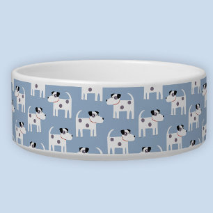 Cute Parson Jack Russell Terrier Dog Bowl