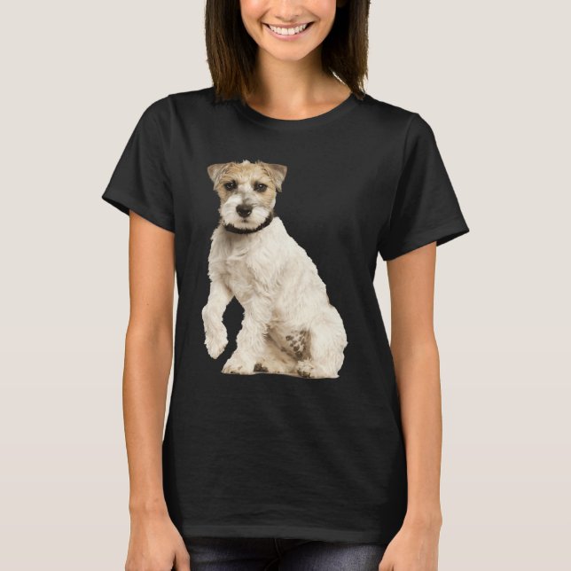 Cute Parson Russell Terrier T-Shirt (Front)