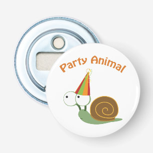 Cute Party Animal Snail Bottle Opener