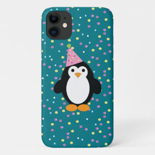 Cute Party Penguin iPhone 11 Case