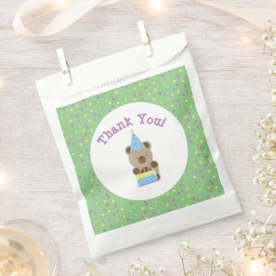 Cute Party Teddy Bear Birthday Favour Bags