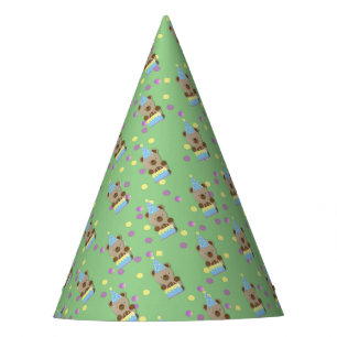 Cute Party Teddy Bear Birthday Hat