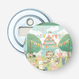Cute party themed. Birthday Bottle Opener