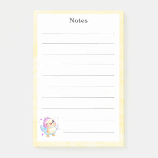 Cute Pastel Baby Bird Notepad