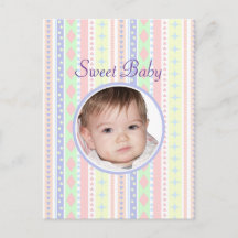 Cute Pastel Baby Print