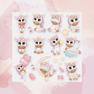 Cute Pastel Baby Unicorn  