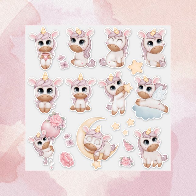 Cute Pastel Baby Unicorn   (Creator Uploaded)