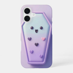Cute Pastel Coffin Kawaii Halloween Case