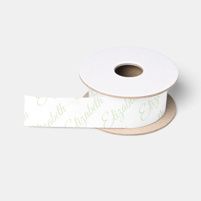 Cute pastel coloured  satin ribbon (Spool)