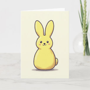 Cute Pastel Critter Art Card