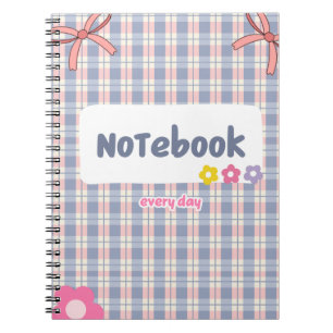 Cute Pastel Diary Notebook Soft Aesthetic Journa