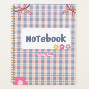 Cute Pastel Diary Notebook   Soft Aesthetic Journa Planner