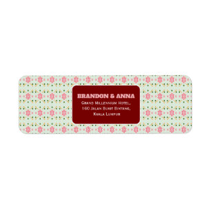 Cute Pastel Floral Seamless Pattern sweet pink