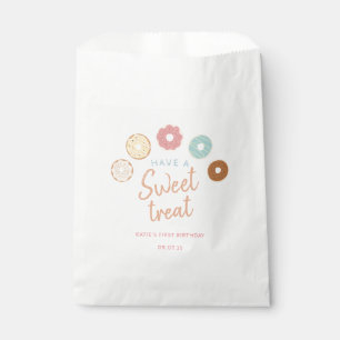 Cute Pastel Have a Sweet Treat Birthday Favour Bags