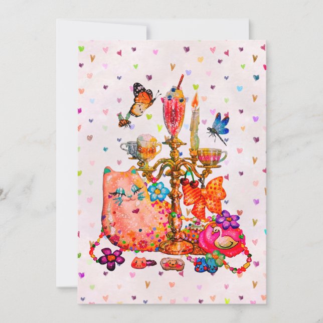 Cute Pastel Invitation (Front)