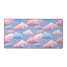 Cute Pastel Kawaii Cloud Sky Pattern