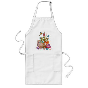 Cute Pastel Long Apron