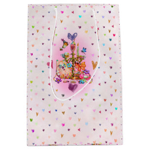 Cute Pastel Medium Gift Bag
