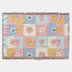 Cute Pastel Patchwork Blanket