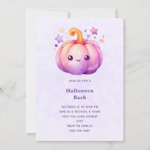 Cute Pastel Pumpkin Halloween