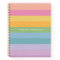 Cute Pastel Rainbow Geometric Stripes Personalised