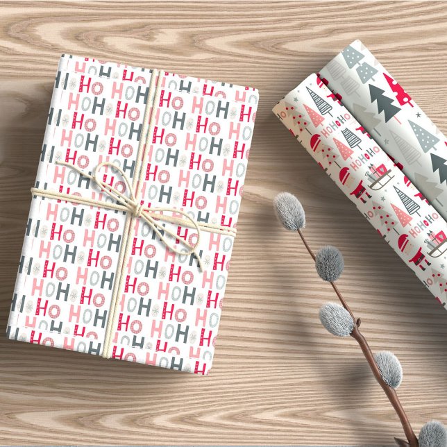Cute Pastel Sketched Holiday Wrapping Paper Sheets (Creator Uploaded)