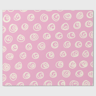 Cute Pastel Swirls – Abstract Pattern Print Wrappi Wrapping Paper