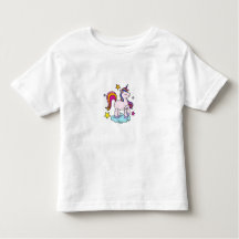 Cute Pastel Unicorn T-Shirt for Kids