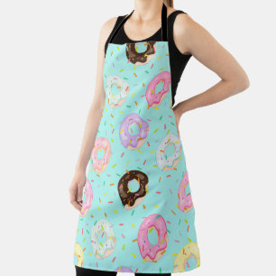 Cute pastry bakery shop Sprinkles Doughnuts patter Apron