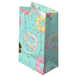 Cute pastry bakery shop Sprinkles Doughnuts patter Small Gift Bag
