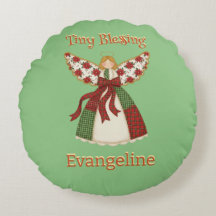 Cute Patchwork Angel – Personalised Baby