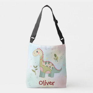 Cute Patchwork Dinosaur Crossbody Bag