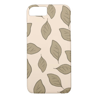 Cute pattern leaves iPhone 8/7 case