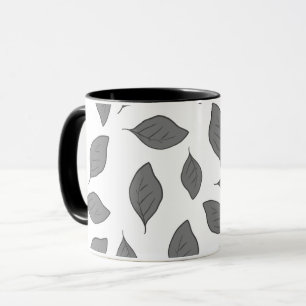 Cute pattern leaves  mug