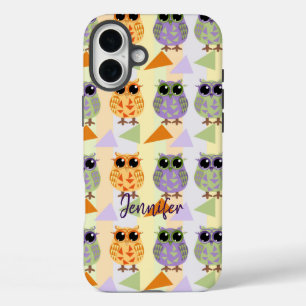 Cute Pattern Owls Case-Mate Iphone 16 case