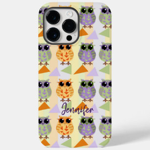 Cute Pattern Owls Case-Mate iPhone Case