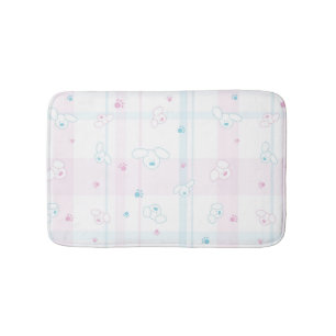 Cute pattern with dogs bath mat