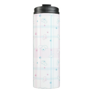 Cute pattern with dogs thermal tumbler