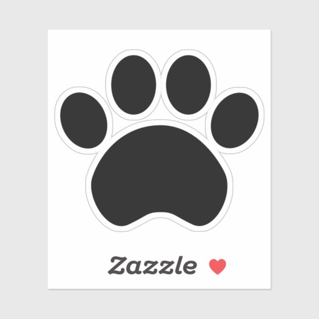 Cute Paw Print (Sheet)
