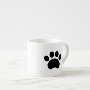 Cute Paw Print Espresso Cup