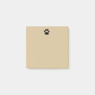 Cute Paw Print Notes