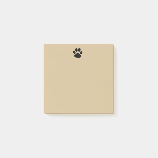 Cute Paw Print Notes (Front)