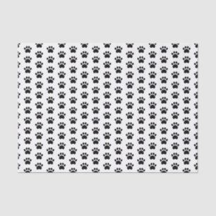 Cute Paw Print Pattern Tissue Paper