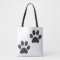 Cute Paw Prints Animal Pets Dog Cat Tote Bag